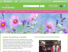 Tablet Screenshot of easygarden.ie